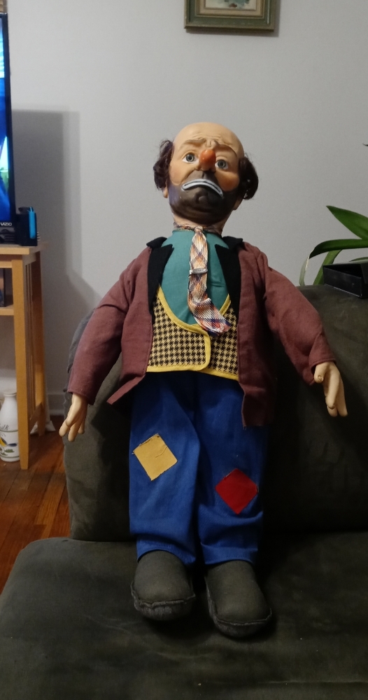Emmett Kelly doll